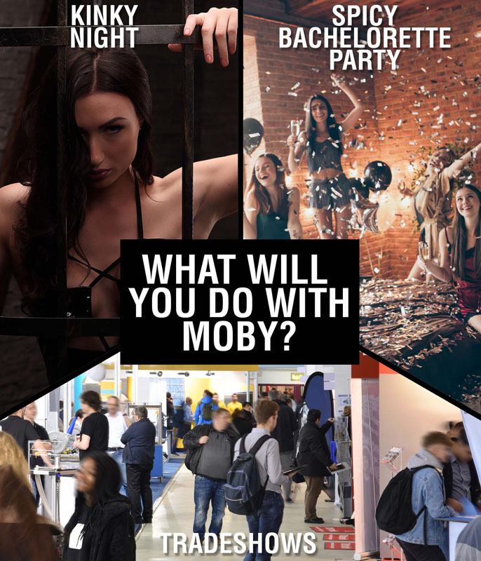 Moby Huge 3 Foot Tall Super Dildo - Black - Image 4