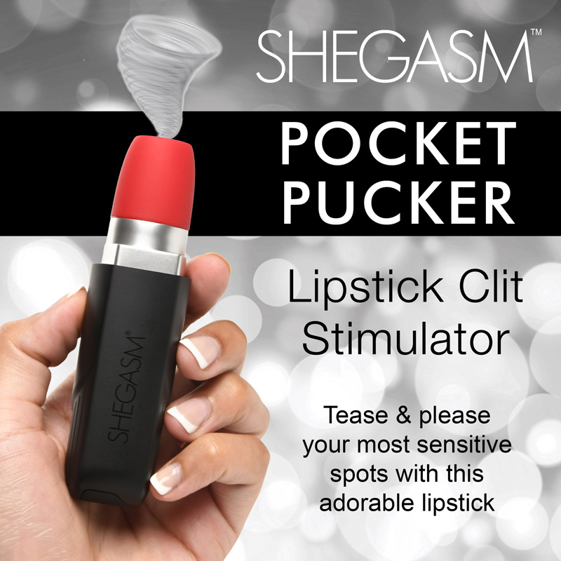Pocket Pucker Lipstick Clit Stimulator - Image 2