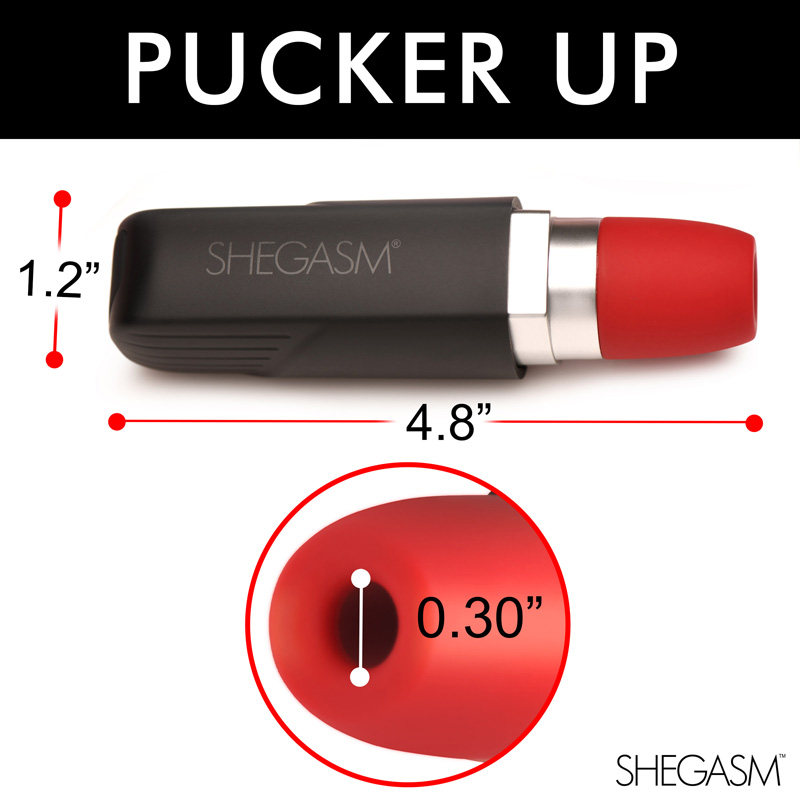Pocket Pucker Lipstick Clit Stimulator - Image 4