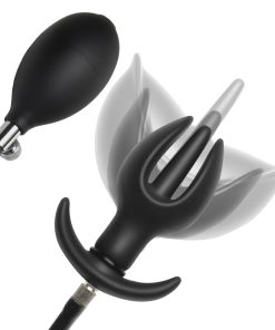 Ass Bound Anchor Inflatable Silicone Anal Plug