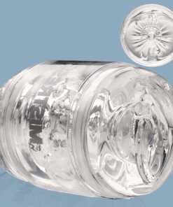 Double Shot Pussy and Ass Stroker - Clear