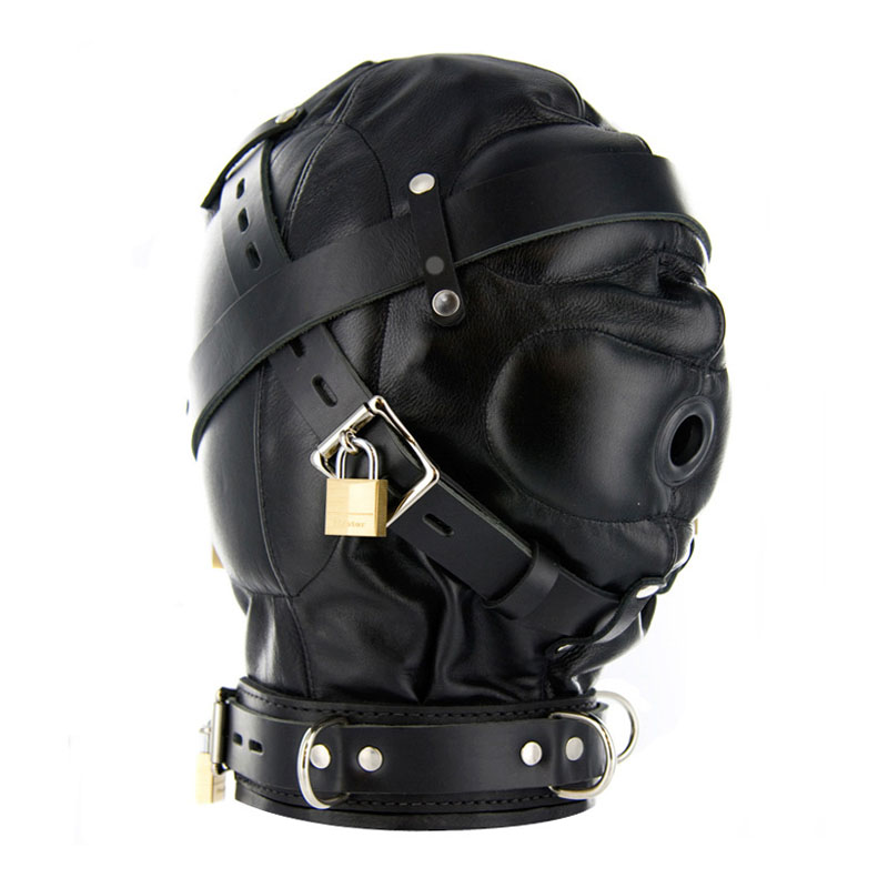 Strict Leather Sensory Deprivation Hood- SM - Image 2