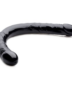 Double Ended Black Dildo