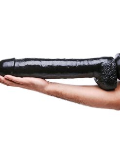 The Black Destroyer Huge 17 Inch Dildo
