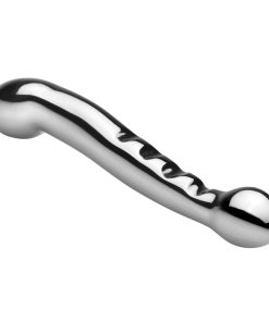 Steel Elegance Dual Ended Dildo
