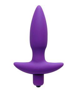 Aria Vibrating Silicone Anal Plug- Small