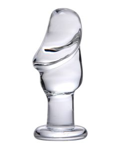 Asvini Glass Penis Anal Plug