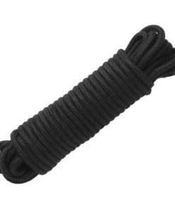 32 Foot Cotton Bondage Rope - Black