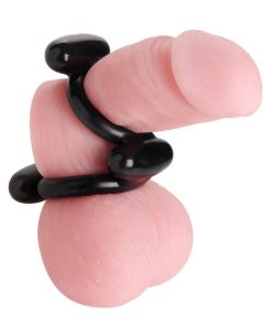 Dual Stretch To Fit Cock and Ball Ring