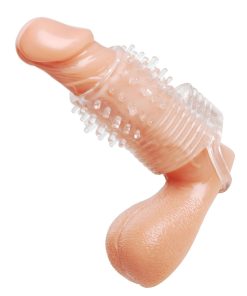 Clear Sensations Vibrating Textured Erection Sleeve