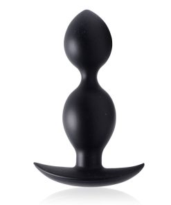 Orbs Steel Weighted Duotone Silicone Anal Plug