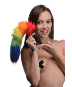 Rainbow Tail Anal Plug