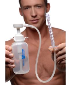 Pump Action Enema Bottle with Nozzle