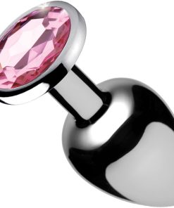 Pink Gem Anal Plug- Large