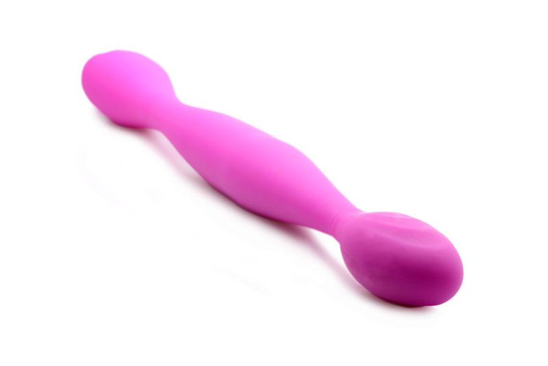 Double Thump 7x Rechargeable Silicone Double Dildo - Image 5