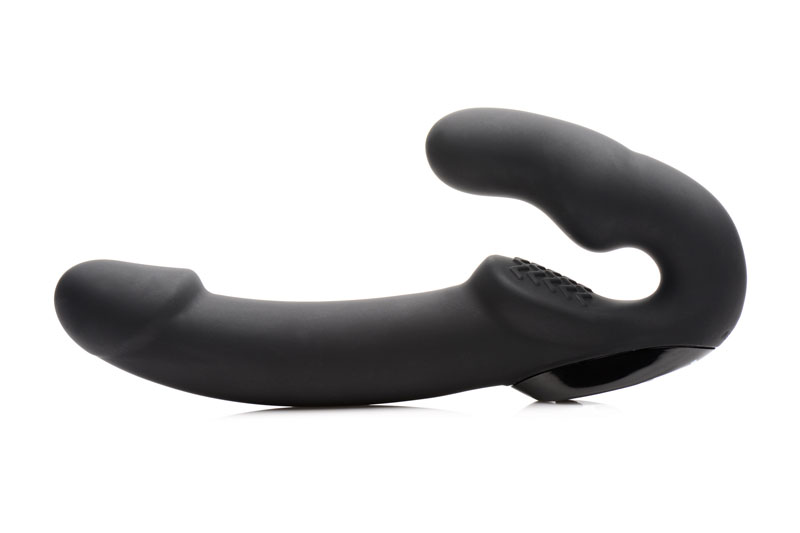 Urge Silicone Strapless Strap On With Remote- Black - Image 3