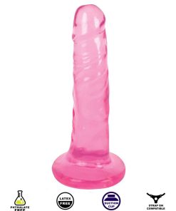 6 Inch Slim Stick Cherry Ice Dildo