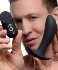 Silicone Prostate Vibrator with Remote Control