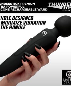 Thunderstick Premium Ultra Powerful Silicone Rechargeable Wand