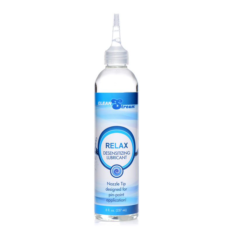 Relax Desensitizing Lubricant With Nozzle Tip - 8 oz. - Image 2
