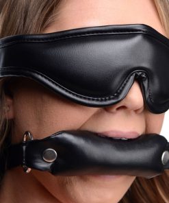 Padded Blindfold and Gag Set