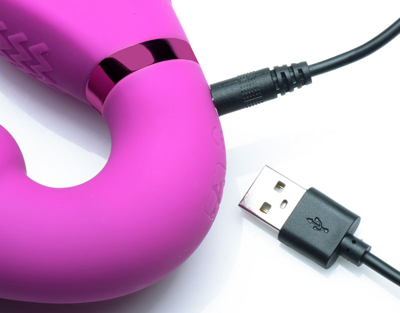 Worlds First Remote Control Inflatable Vibrating Silicone Ergo Fit Strapless Strap-On - Image 5