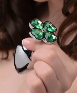 Lucky Clover Gem Anal Plug - Large