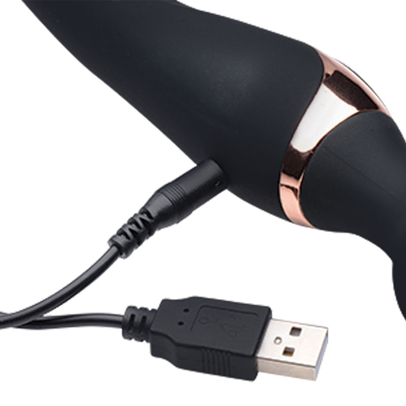 10X Dual Duchess 2-in-1 Silicone Massager - Black - Image 6