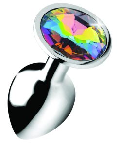 Rainbow Prism Gem Anal Plug - Small