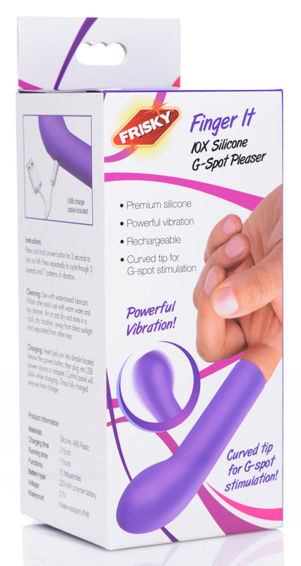 Finger It 10X Silicone G-Spot Pleaser - Image 6