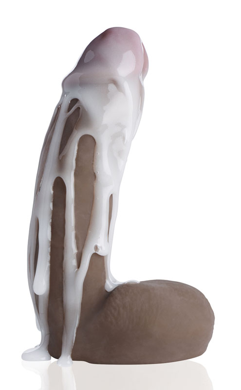 Dual Density Squirting Dildo - 8 Inch - Image 5