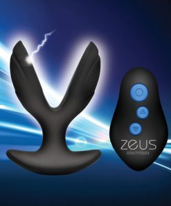 64X Electro-Spread Vibrating and Estim Silicone Butt Plug
