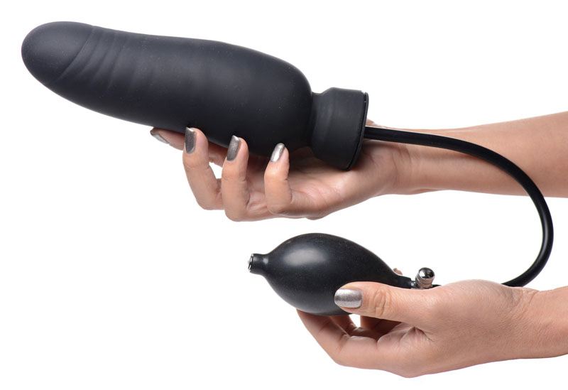 Dick-spand Inflatable Silicone Dildo - Image 3