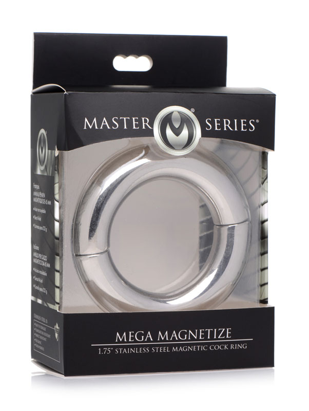 Mega Magnetize Stainless Steel Magnetic Cock Ring - Image 5