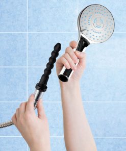 Shower Head with Silicone Enema Nozzle