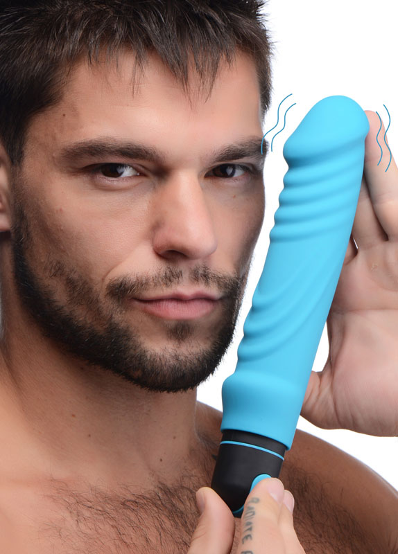 XL Silicone Bullet and Ribbed Sleeve - Image 2