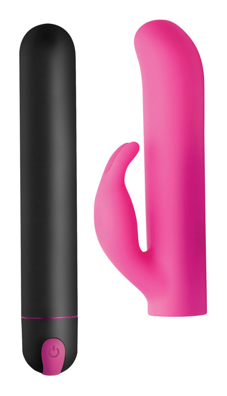 XL Silicone Bullet and Rabbit Sleeve - Image 2
