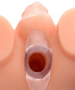 Clear View Hollow Anal Plug - Large