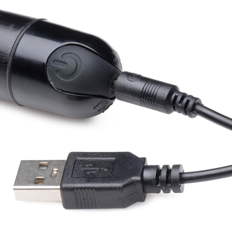 10X Slim Metallic Bullet - Black - Image 4