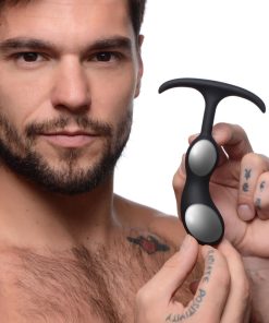 Premium Silicone Weighted Prostate Plug - Small