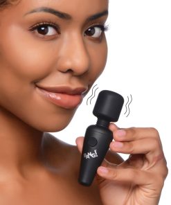 10X Ultra Powerful Silicone Mini Wand - Black