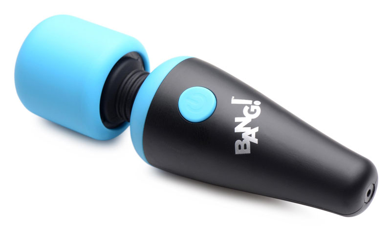 10X Ultra Powerful Silicone Mini Wand - Blue - Image 4