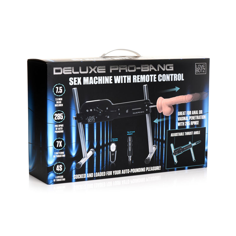 Deluxe Pro-Bang Sex Machine with Remote Control - Image 8