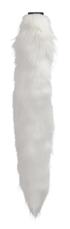 Interchangeable White Fox Tail - Image 2