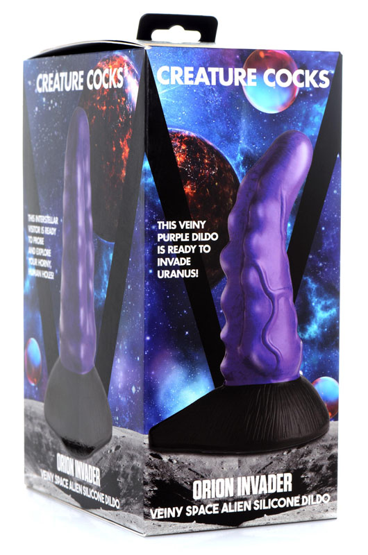 Orion Invader Veiny Space Alien Silicone Dildo - Image 8
