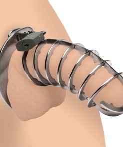 Stainless Steel Spiked Chastity Cage