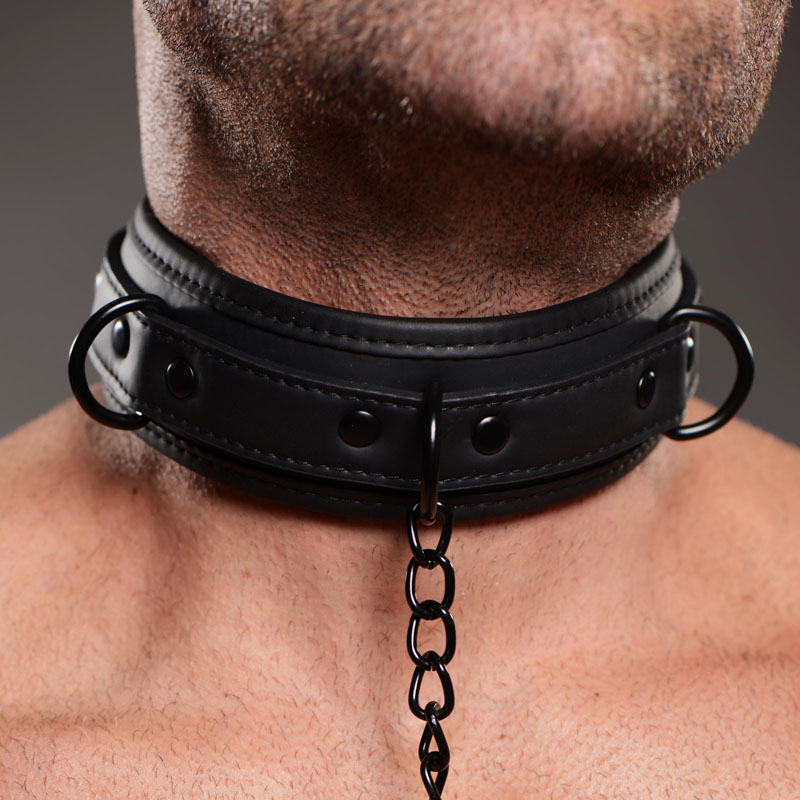 Collared Temptress Collar with Nipple Clamps - Image 4