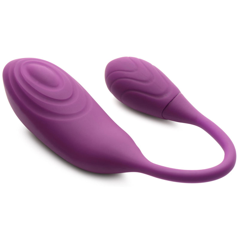 Slim Pulse 7X Pulsating Silicone Clit Stimulator and Vibrating Egg - Image 5