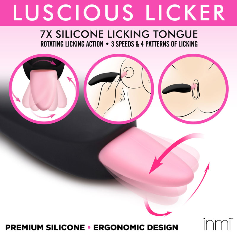 Luscious Licker 7X Silicone Licking Tongue - Image 2