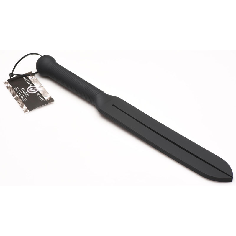 Stung Silicone Tawse - Black - Image 5